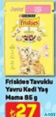 FRİSKİES TAVUKLU YAVRU KEDİ YAŞ MAMASI 85 G